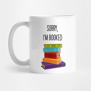 I'm Booked Pun Mug